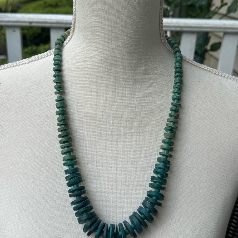 ANJALAI NECKLACE BLUE - Picture 4 of 6